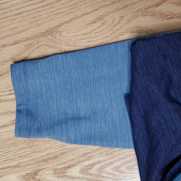 OV TechSweat Tri-Color Leggings Blue XL - Picture 11 of 13